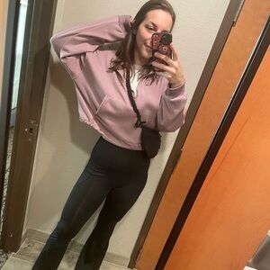 Purple Quarter-Zip Pullover